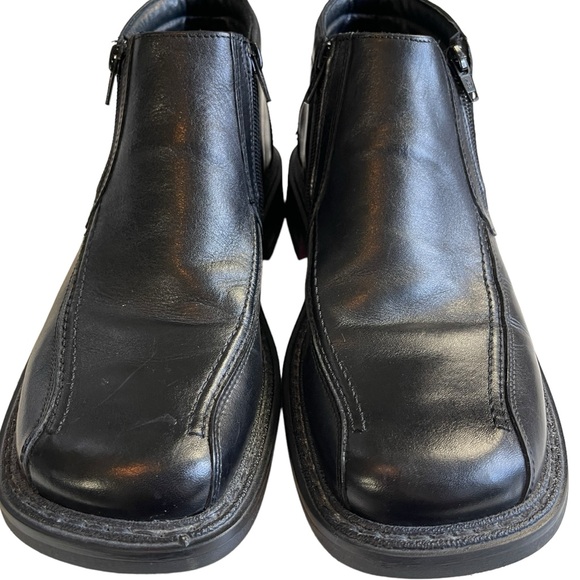 BOTTESINI MEN’S BLACK LEATHERMID RISE DRESS SHOE - SIZE 9 - EUC! - Picture 11 of 13